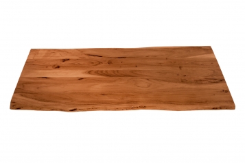 SAM® Tischplatte Baumkante Akazie Nuss 120 x 60 cm CURT