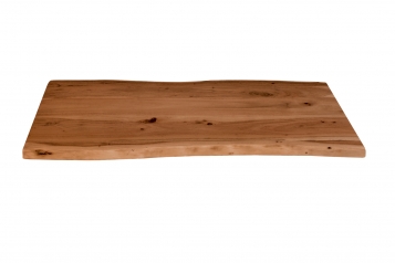 SAM® Tischplatte Baumkante Akazie Nuss 80 x 40 cm CURTIS