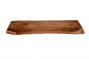 SAM® Tischplatte Baumkante Akazie Nuss 120 x 40 cm CURTIS
