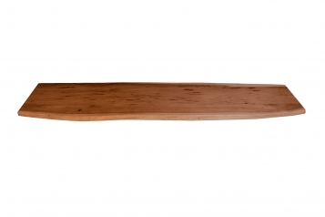 SAM® Tischplatte Baumkante Akazie Nuss 140 x 40 cm CURTIS