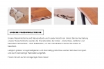 SAM® Esstisch Baumkante Akazie stone 180 (280) x 90 mit Ansteckplatten BARCELONA